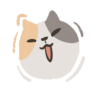 weiwaa cat meerkat meerkatinbadluck mibl Sticker