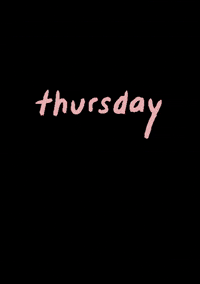 rion_krby day week today thursday GIF