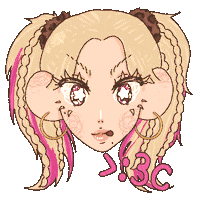 choukuri kawaii emote gyaru choukuri Sticker