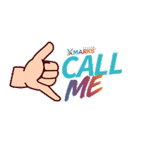 Call Me Xavier Marks Sticker by XMarks