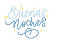 Good Night Lettering Sticker