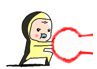 Baby Memetan Sticker