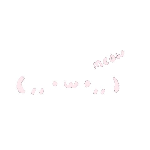 Cat Illustration Sticker