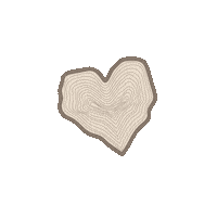alexisqzada heart nature forest trees Sticker