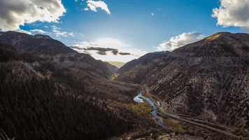 4K UHD Time-Lapse of Logan Canyon Is a Sight to Behold
