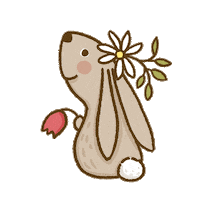 Bunny Easter Sticker