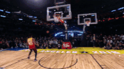 donovan mitchell player-fan interaction GIF by NBA