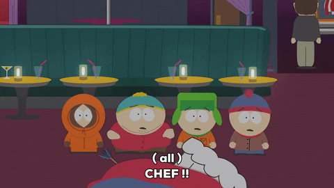 scared eric cartman GIF by South Park 