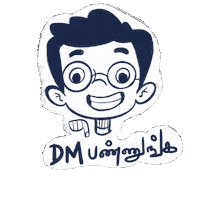 Tamil Sticker by Rafflesia Illustration