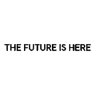 the future is here hurry on home Sticker by Sleater-Kinney