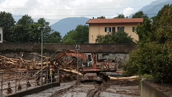 Flooding and Mudslides Hit Towns in Northern Italy