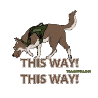 Workingdog Sticker by Trackfellow