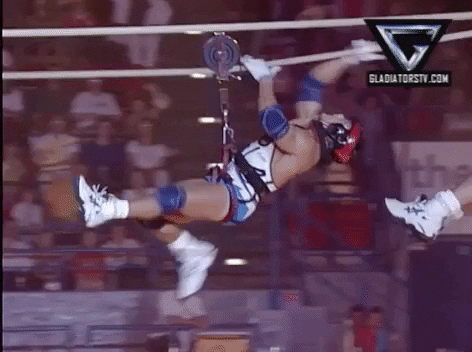 ace tightrope GIF by Gladiators