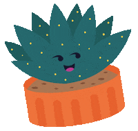 Plant Cactus Sticker by Blossom Books