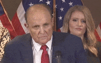 Sweating Press Conference GIF by GIPHY News