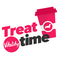 Dog Coffee Sticker by Vitality