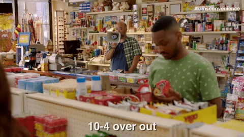 copy that 10-4 GIF by Kim's Convenience