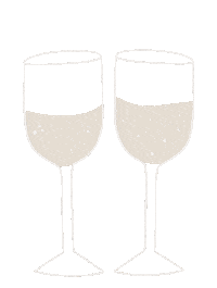 Cheers Wine Sticker by Allure Copenhagen