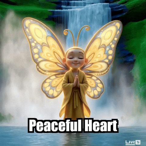 Peace Tranquility GIF by BuddhaFlyJourney