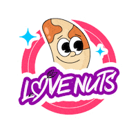 lovenuts love nuts brasil Sticker