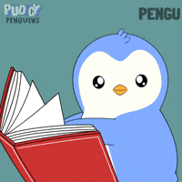 School Read GIF by Pudgy Penguins