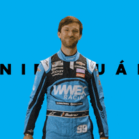 wwexracing nascar fist bump daniel suarez wwex racing GIF
