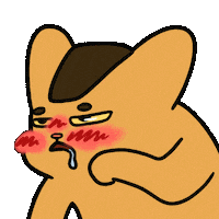 justmoocat drinking soju moocat 그냥무냥 Sticker
