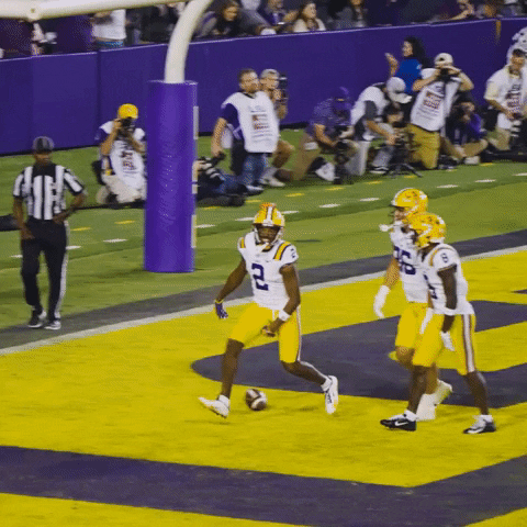 College Football Dance GIF by LSU Tigers