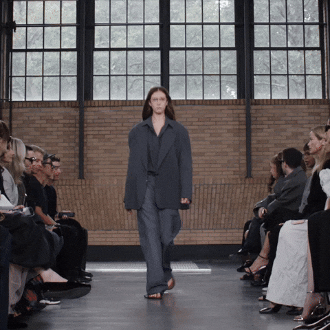Fashion Show Walking GIF by Calvin Klein