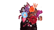 SharonSilkFlowers happy flowers silk flowers bloemist Sticker