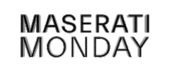 Maserati_Official monday mas trident modena Sticker