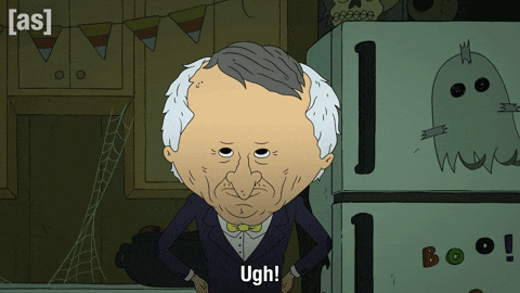 Halloween Ugh GIF by Adult Swim