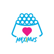 maximuspets love heart dogs hungry Sticker