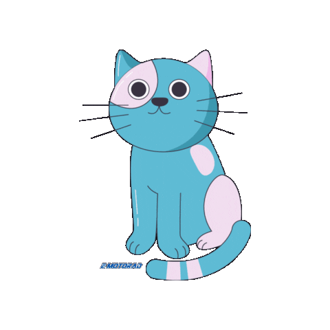 Cat Sticker by EMotorad