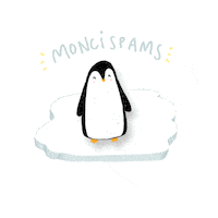 moncispams Sticker by Patricia Tjandra