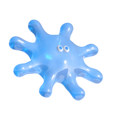 wanted_creative giphyupload blue wanted innovator Sticker