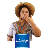 jaquelinemendonca Sticker by Always Brasil