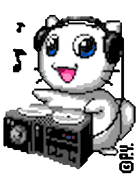 CreuCat music cat kawaii dj Sticker