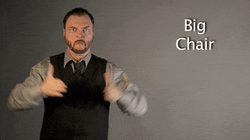 sign language big chair GIF by Sign with Robert