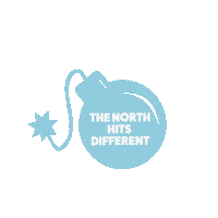 MakeItintheNorth bomb make it in the north miitn the north hits different Sticker