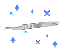 Tweezers Eyelash Extension Sticker by EXTREME LOOK