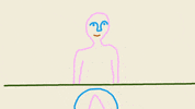 happy animation GIF by andreantoinette