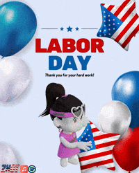 Labor Day Weekend GIF by Zhotcita