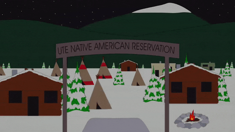 snow camp GIF by South Park 