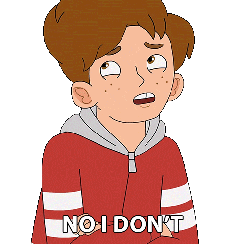 Ben No I Dont Sticker by NETFLIX