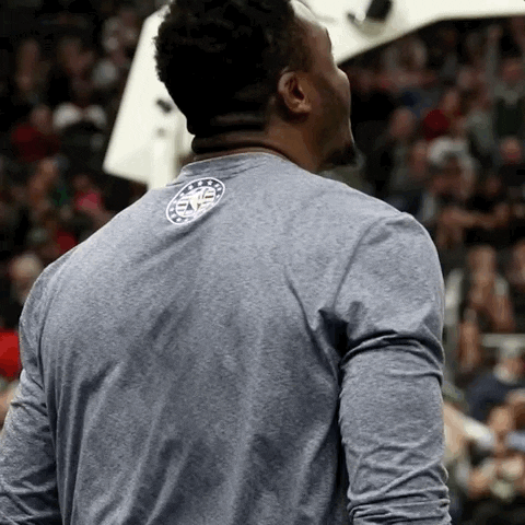 Nba Basketball React GIF by Milwaukee Bucks