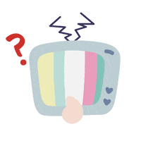 Pastel Question Sticker