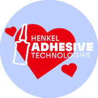 150 Years Heart Sticker by Henkel
