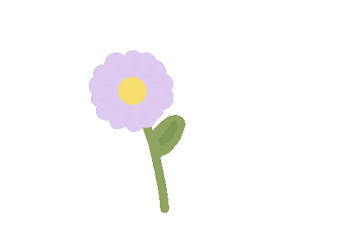 imkatt giphyupload flower purple imkatt Sticker