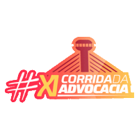 oabpiaui caapi corrida da advocacia oab piauí oabpi Sticker